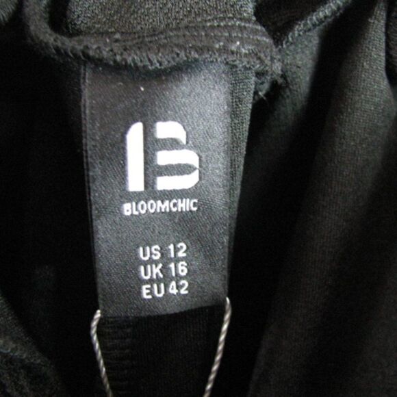 NWT BloomChic hi rise black pants 12 / L - Picture 7 of 8